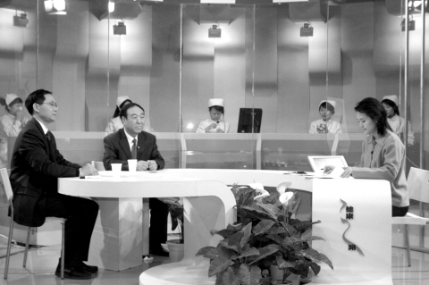 李佃贵院长做客中央电视台《健康之路》